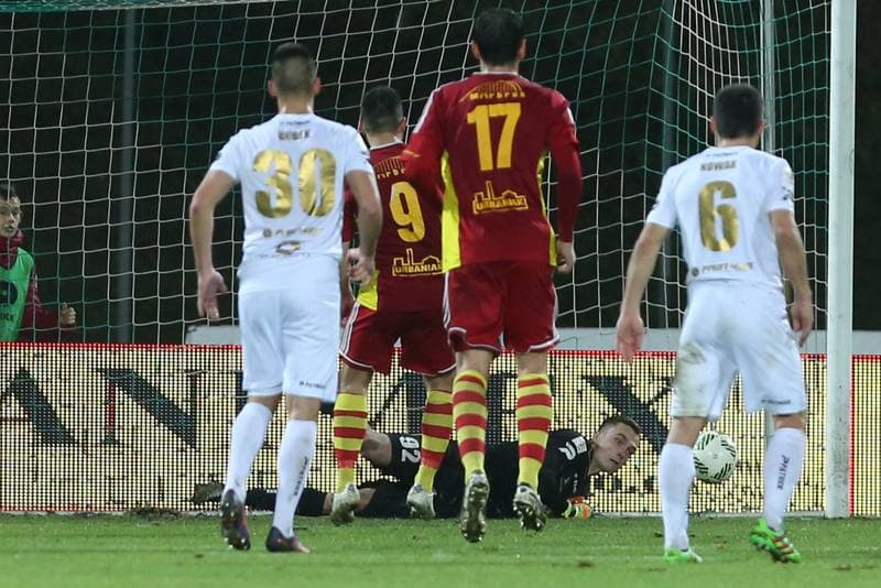 Football. I Liga. Zaglebie Sosnowiec - Chojniczanka Chojnice. 19.11.2016