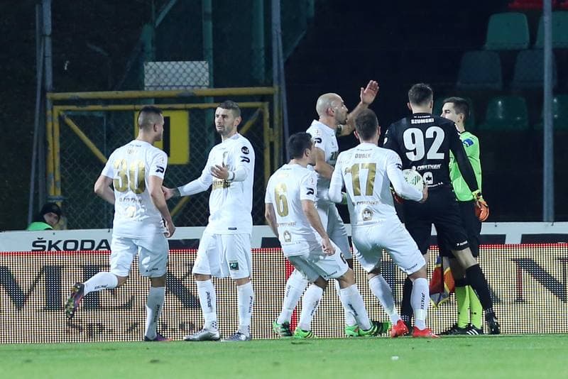 Football. I Liga. Zaglebie Sosnowiec - Chojniczanka Chojnice. 19.11.2016