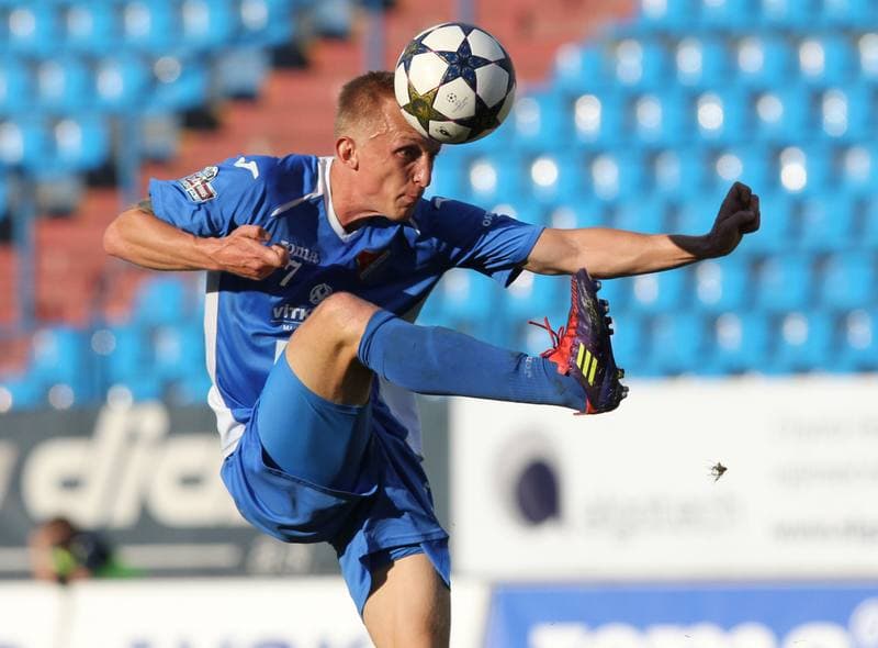 Football. Gambrinus Liga. Banik Ostrava - Dukla Prague. 22.05.2013