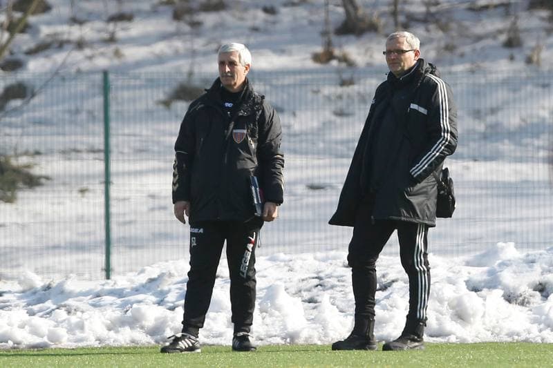 Football. Sparing. Polonia Bytom - Ruch Zdzieszowice. 15.02.2017