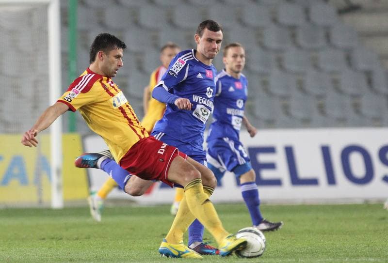Football. PKO BP Ekstraklasa. Korona Kielce - Ruch Chorzow. 03.08.2015