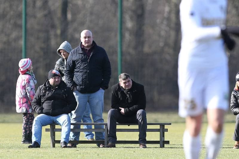 Football. Sparing. Zaglebie Sosnowiec - Polonia Bytom. 25.02.2017