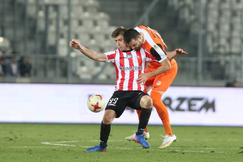 Football. Lotto Ekstraklasa. Cracovia Krakow - Zaglebie Lubin. 13.03.2017