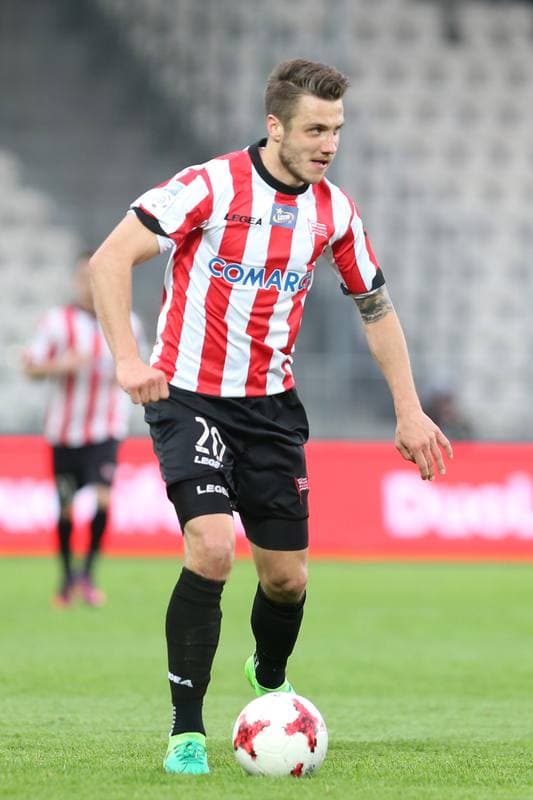 Football. Lotto Ekstraklasa. Cracovia Krakow - Arka Gdynia. 08.05.2017