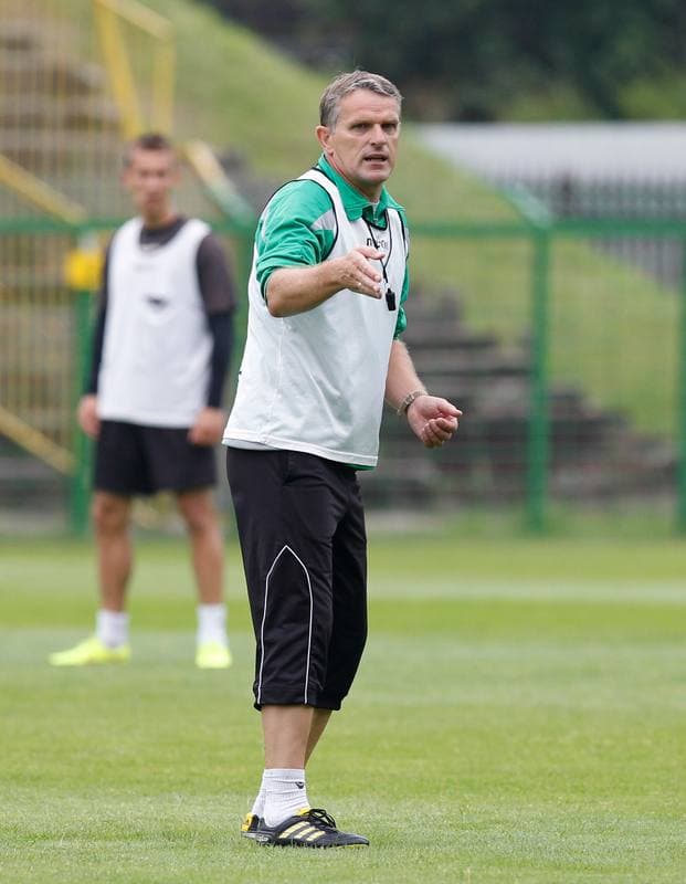 Football. GKS Katowice. Training. 19.01.2015