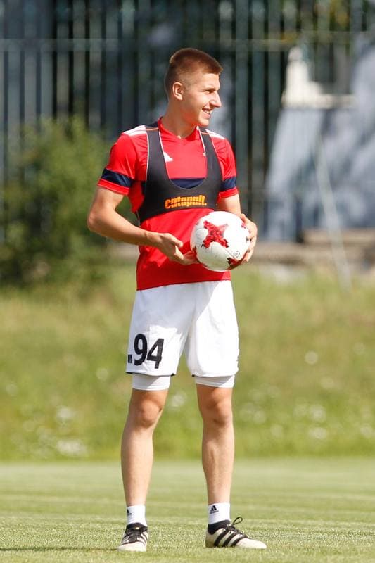 Football. Gornik Zabrze. Training. 11.08.2017