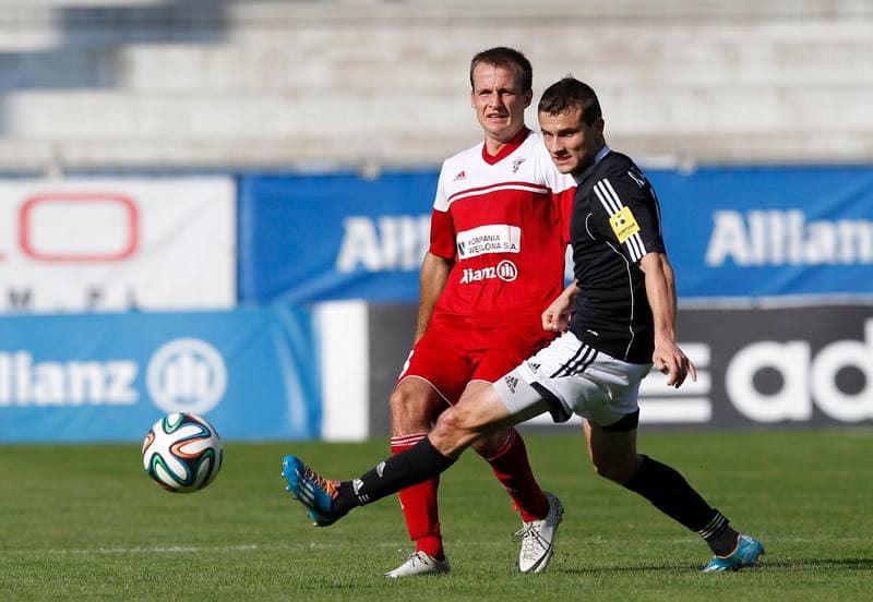 Football. Friendly Match. Gornik Zabrze - MFK Ruzomberok. 10.10.2014