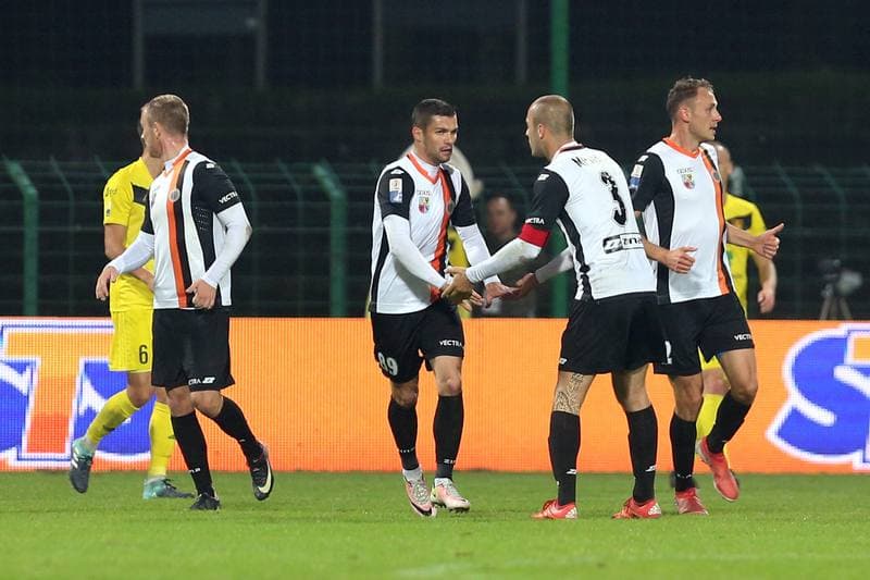 Football. Nice I Liga. GKS Katowice - Chrobry Glogow. 22.09.2017