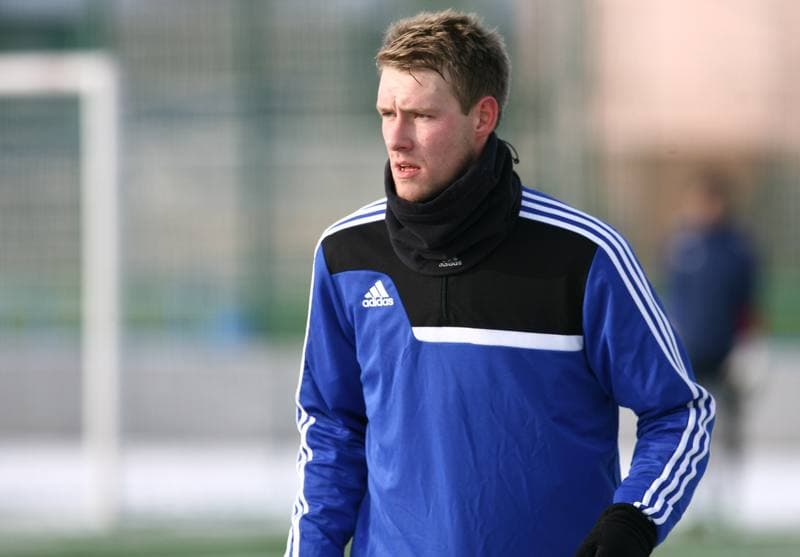 Football. Piast Gliwice. Training. 08.01.2015