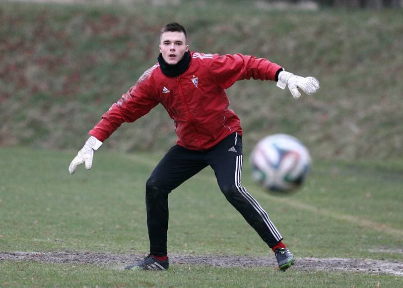 Football. Gornik Zabrze. Training. 07.01.2016