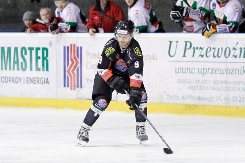 Ice Hockey. Polska Hokej Liga. GKS Tychy - Ciarko KH Sanok. 23.01.2015