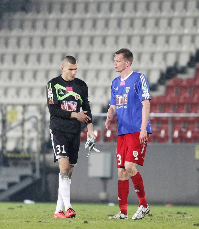 Football. T-Mobile Ekstraklasa. Cracovia Krakow - Piast Gliwice. 13.03.2015