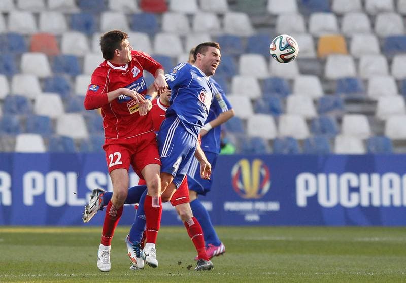 Football. Polish Cup. Podbeskidzie Bielsko Biala - Piast Gliwice. 19.03.2015