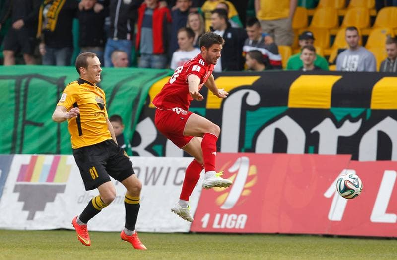Football. I Liga. GKS Katowice - Bytovia Bytow. 11.04.2015