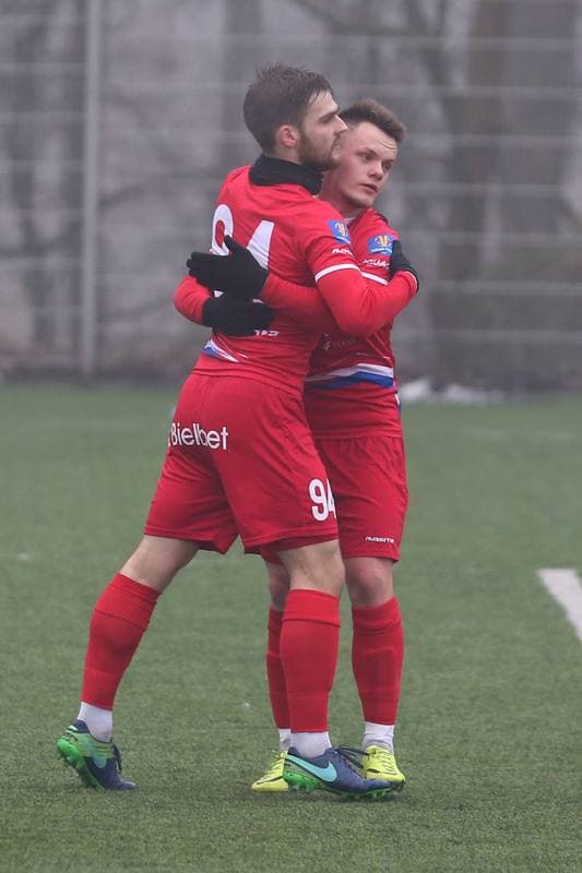 Football. Sparing. Ruch Chorzow - Podbeskidzie Bielsko-Biala. 27.01.2018