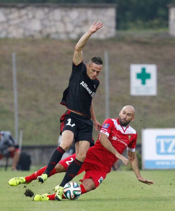 Football. Sparing. Zaglebie Sosnowiec - Gornik Zabrze. 18.01.2014