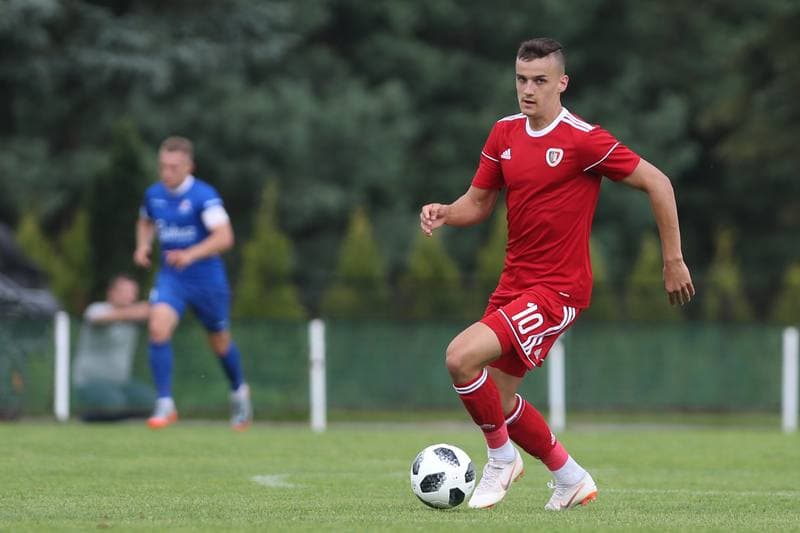 Football. Sparing. Podbeskidzie Bielsko-Biala - Piast Gliwice. 07.07.2018