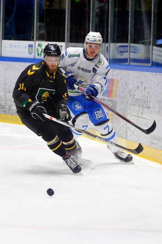 Ice Hockey. Polska Hokej Liga. Re-Plast Unia Oswiecim - GKS Katowice. 08.04.2022