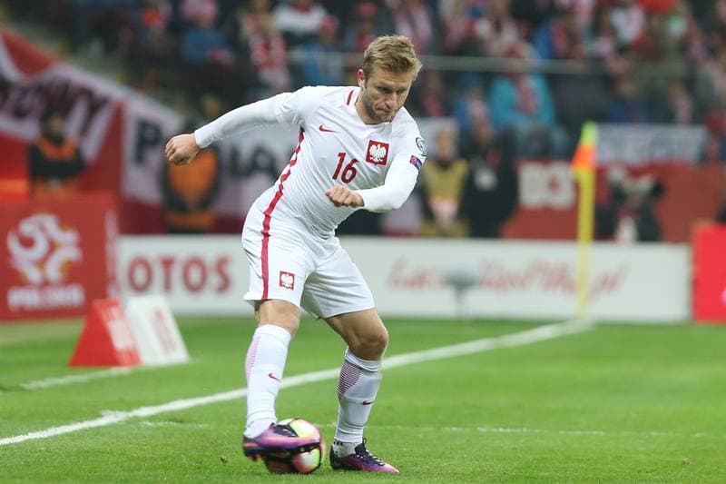 Football. World Cup Qualifiers. Poland - Denmark. 08.10.2016