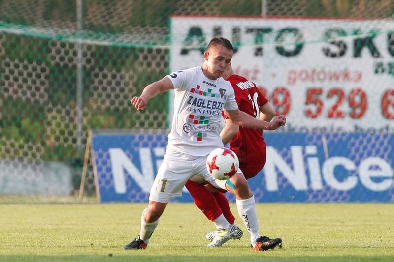 Football. Sparing. Zaglebie Sosnowiec - Wisla Krakow. 07.07.2017