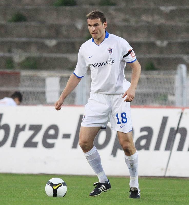 Football. I liga. Gornik Zabrze - Znicz Pruszkow. 24.04.2010