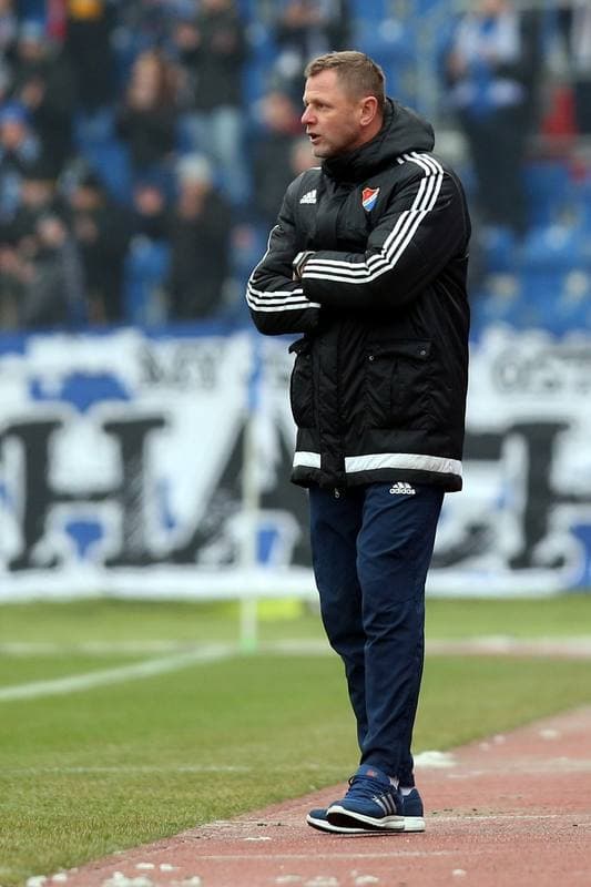 Football. Sparing. Banik Ostrava - Slavia Prague. 10.02.2018