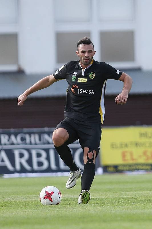 Football. Fortuna I Liga. GKS 1962 Jastrzebie - Garbarnia Krakow. 15.09.2018