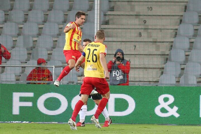 Football. Lotto Ekstraklasa. Korona Kielce - Zaglebie Sosnowiec. 24.09.2018
