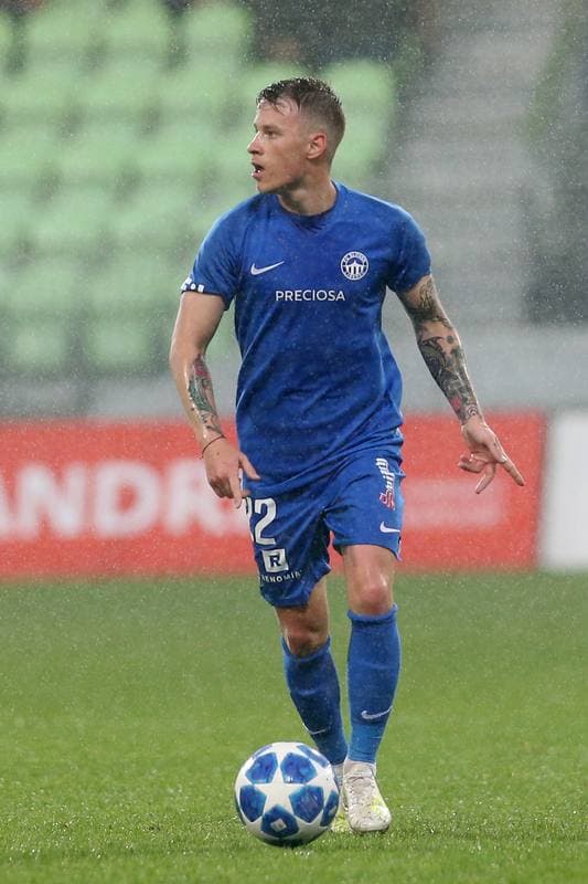 Football. Fortuna:Liga. MFK Karvina - Slovan Liberec. 27.04.2019