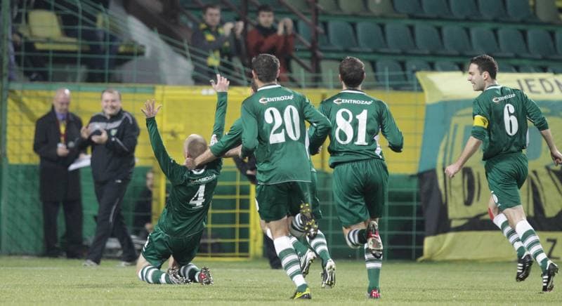 Football. I liga. GKS Katowice - Flota Swinoujscie. 14.11.2010