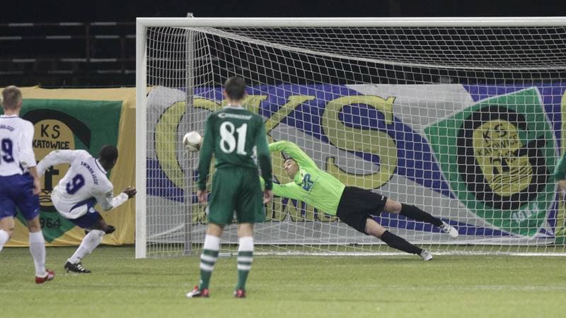 Football. I liga. GKS Katowice - Flota Swinoujscie. 14.11.2010