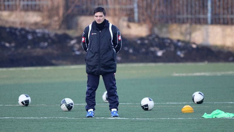Football. Ruch Chorzow. Training. 05.09.2012