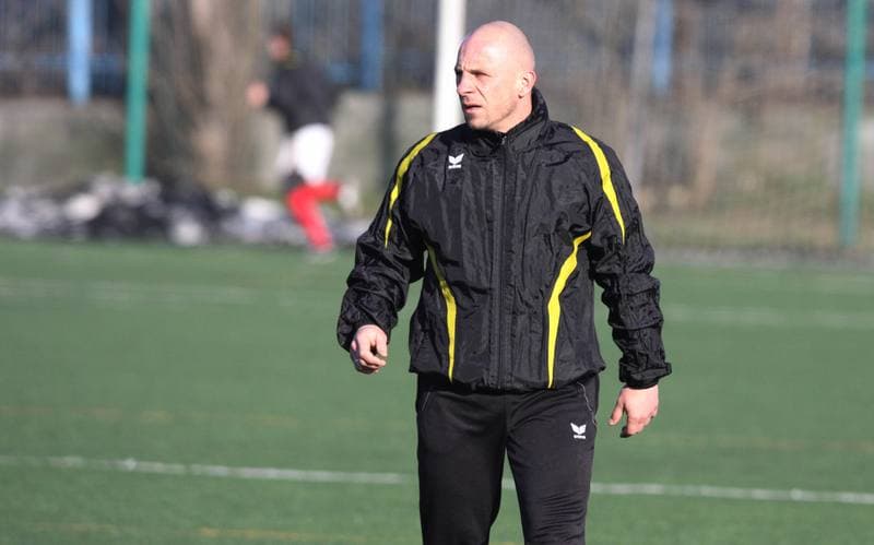 Football. Ruch Radzionkow. Training. 17.01.2011