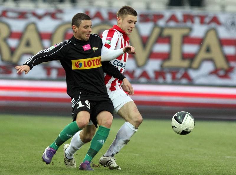 Football. T-Mobile Ekstraklasa. Cracovia Krakow - Lechia Gdansk. 18.02.2012