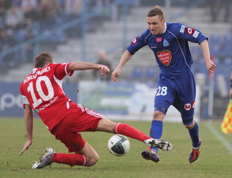Football. T-Mobile Ekstraklasa. Ruch Chorzow - Podbeskidzie Bielsko-Biala. 18.03.2012