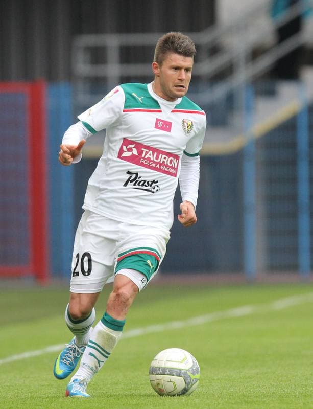 Football. T-Mobile Ekstraklasa. Piast Gliwice - Slask Wroclaw. 12.05.2013