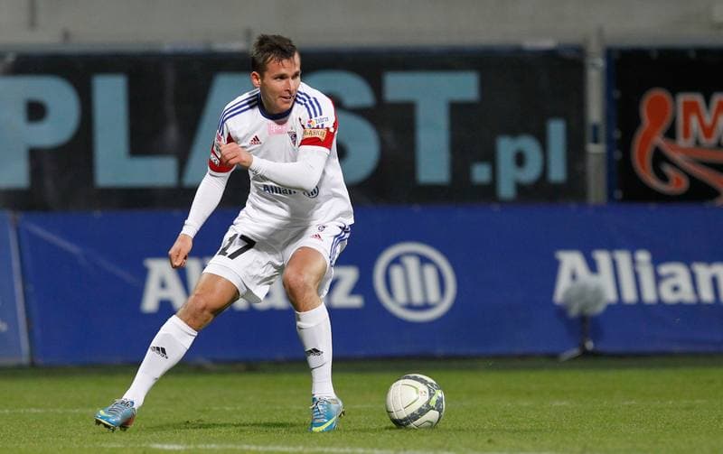 Football. Polish Cup. Gornik Zabrze - Podbeskidzie Bielsko Biala. 28.10.2014