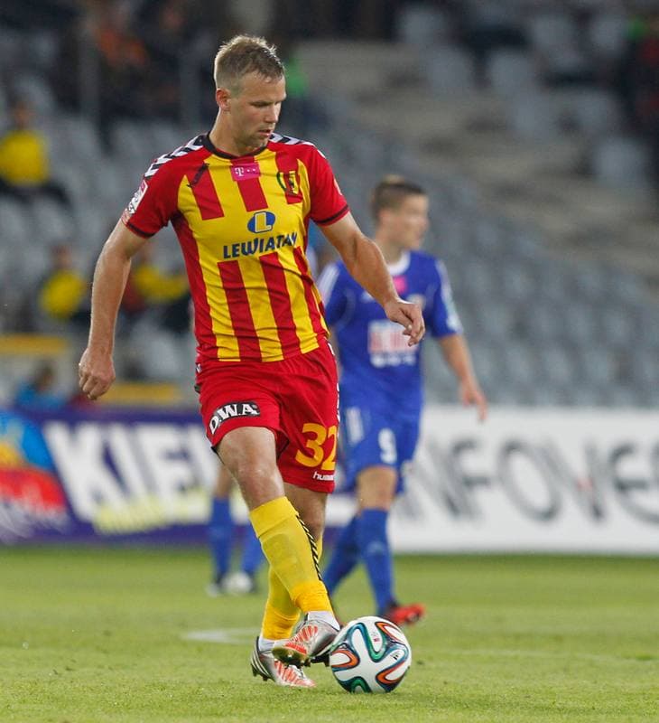 Football. T-Mobile Ekstraklasa. Korona Kielce - Piast Gliwice. 26.09.2014