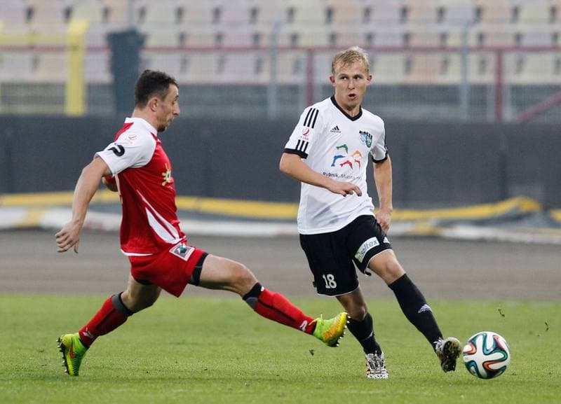 Football. II Liga. Energetyk ROW Rybnik - Zaglebie Sosnowiec. 30.09.2014