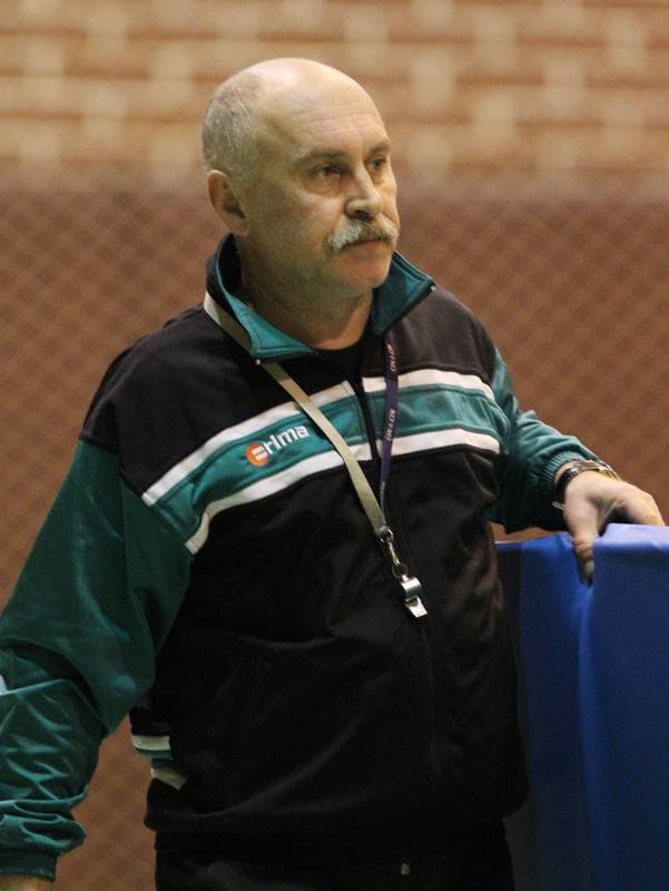 Football. FC 1 Katowice. Training. 02.02.2012