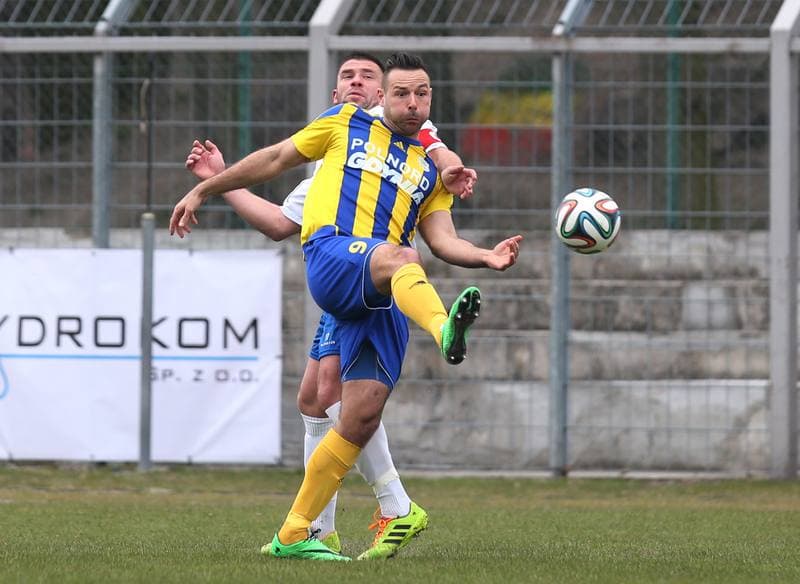 Football. I Liga. MKS Kluczbork - Arka Gdynia. 26.03.2016