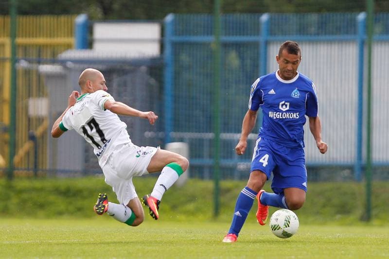 Football. Sparing. Ruch Chorzow - Karpaty Lwow. 09.07.2016