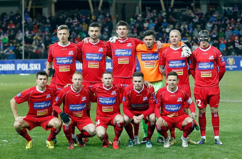 Football. Polish Cup. Podbeskidzie Bielsko Biala - Legia Warsaw. 01.04.2015