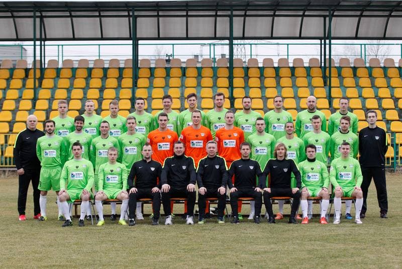 Football. Rozwoj Katowice. Training. 17.02.2016