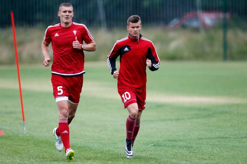 Football. Gornik Zabrze. Training. 20.06.2016