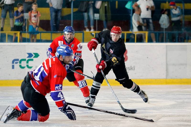 Ice Hockey. Sparing. Polonia Bytom - Comarch Cracovia. 15.08.2017