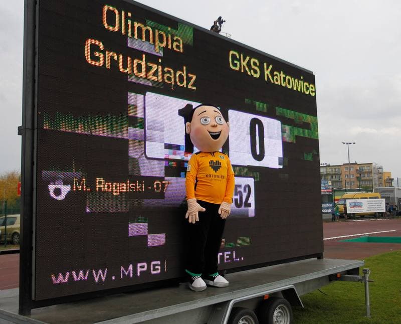 Football. I Liga. Olimpia Grudziadz - GKS Katowice. 11.10.2014