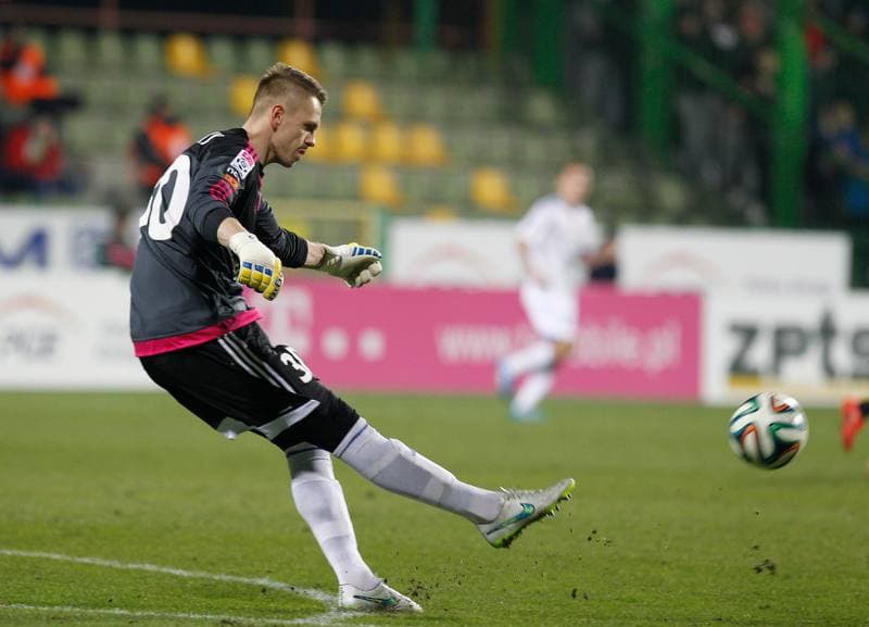 Football. T-Mobile Ekstraklasa. GKS Belchatow - Ruch Chorzow. 16.03.2015