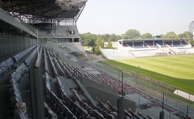 Football. Gornik Zabrze. Press Conference. 12.09.2014