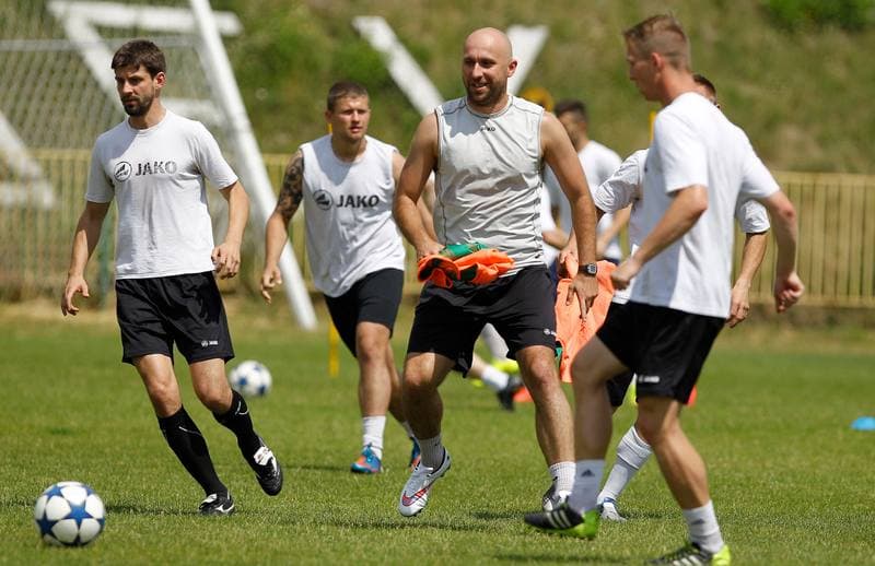 Football. Rozwoj Katowice. Training. 02.07.2015